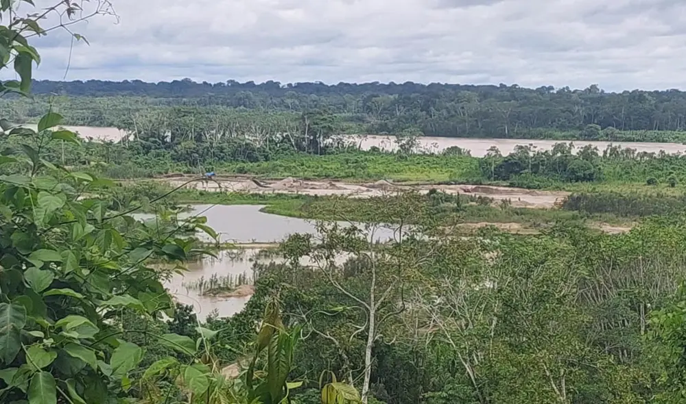 La minería ilegal e informal ha provocado una gran deforestación en Madre de Dios. Foto: Jean Pierre Rojas/La República