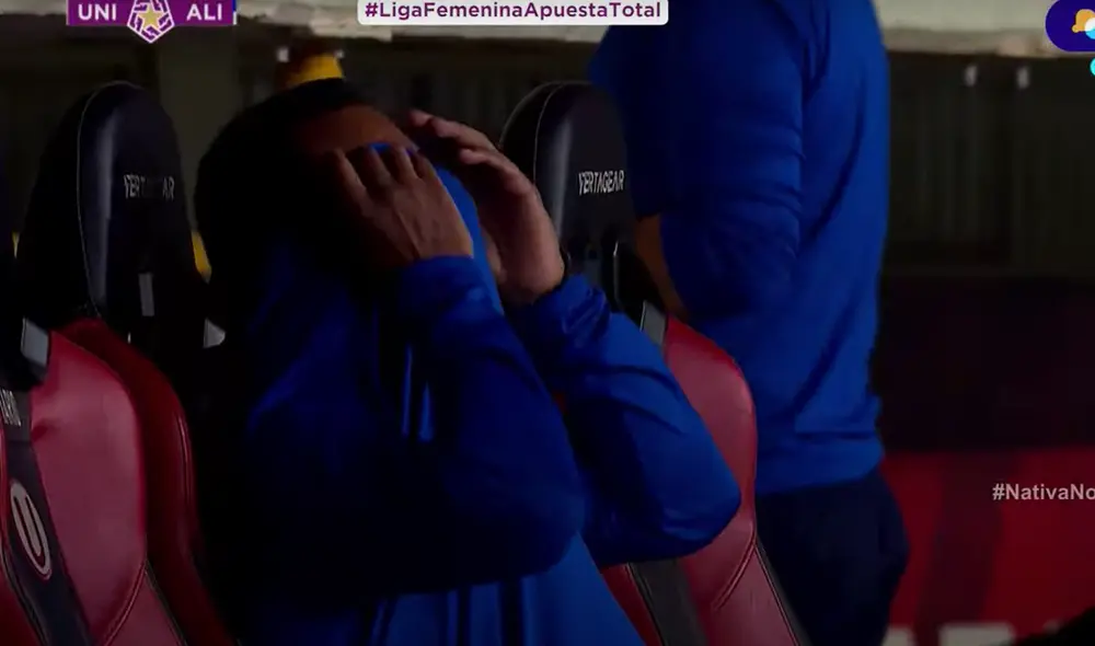 Jhon Alber Ortiz reemplazó a Samir Mendoza en el banquillo de Alianza Lima. Foto: captura de Nativa TV - Video: Nativa TV Jhon Alber Ortiz reemplazó a Samir Mendoza en el banquillo de Alianza Lima. Foto: captura de Nativa TV - Video: Nativa TV