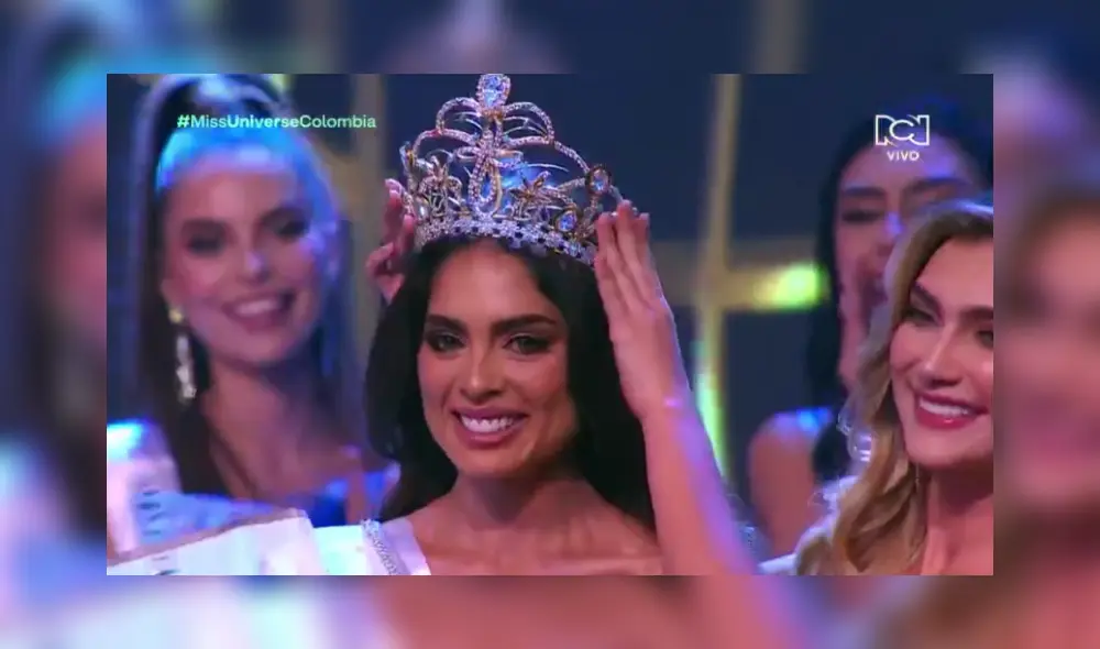 Colombia tiene su nueva Miss Universe 2023. Foto: Captura Canal RCN