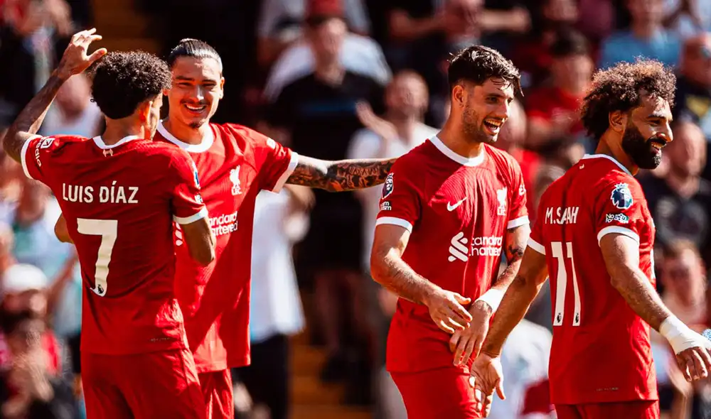 Liverpool enfrentó a Aston Villa en Anfield por la cuarta fecha de la Premier League. Foto: Liverpool FC Liverpool enfrentó a Aston Villa en Anfield por la cuarta fecha de la Premier League. Foto: Liverpool FC