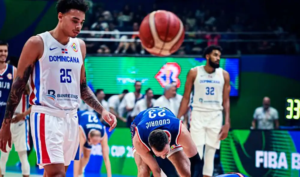 República Dominicana se enfrentó a Serbia por un pase al Mundial de Baloncesto. Foto: FIBA República Dominicana se enfrentó a Serbia por un pase al Mundial de Baloncesto. Foto: FIBA