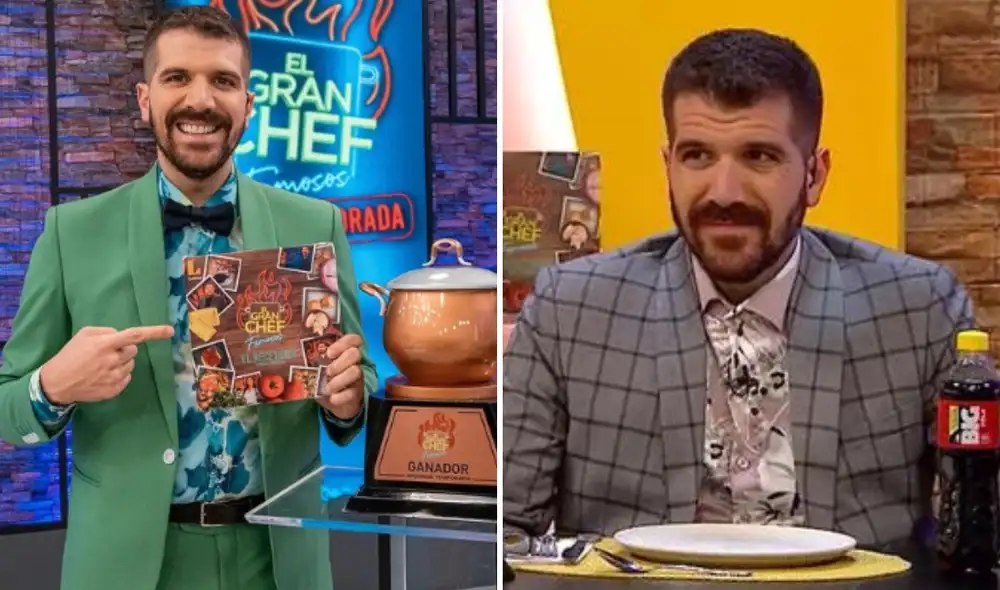 José Peláez es el presentador de 'El gran chef: famosos' desde hace tres temporadas. Foto: composición LR/captura de Instagram/captura de Latina José Peláez es el presentador de 'El gran chef: famosos' desde hace tres temporadas. Foto: composición LR/captura de Instagram/captura de Latina