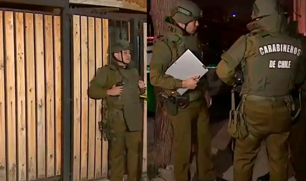 Carabineros ingresaron a la vivienda donde ocurrieron los hechos y hallaron al victimario durmiendo al lado del cadáver. Foto: T13 Carabineros ingresaron a la vivienda donde ocurrieron los hechos y hallaron al victimario durmiendo al lado del cadáver. Foto: T13