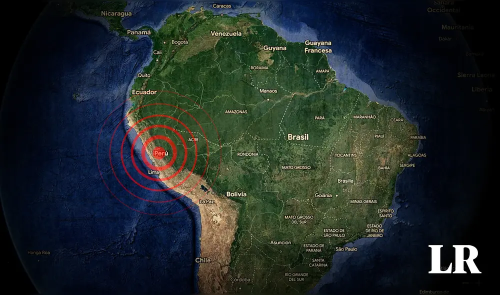 Un fuerte temblor de magnitud 6,1 remeció Colombia y dejó un fallecido hace unos días. Foto: composición LR/Google Earth Un fuerte temblor de magnitud 6,1 remeció Colombia y dejó un fallecido hace unos días. Foto: composición LR/Google Earth