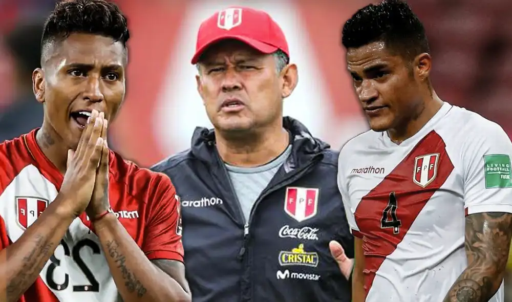 Pedro Aquino y Anderson Santamaría son habituales convocados de Juan Reynoso. Foto: composición LR/ FPF/ EFE