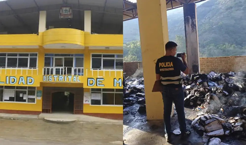 Se incendian documentos de municipalidad de Montero. Foto: composición LR/ El Piurano Noticias-Cutivalú Se incendian documentos de municipalidad de Montero. Foto: composición LR/ El Piurano Noticias-Cutivalú