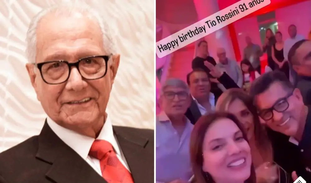 Guillermo Rossini cumplió 91 años. Foto: composición LR/archivo LR/TikTok/Patricia Alquinta - Video: TikTok