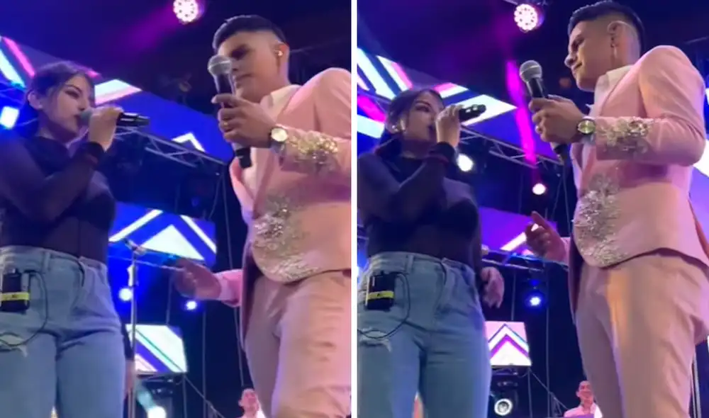 Nickol Sinchi cantó junto a la orquesta Única Tropical por su 25 aniversario. Foto: composición LR/Nueva Q Nickol Sinchi cantó junto a la orquesta Única Tropical por su 25 aniversario. Foto: composición LR/Nueva Q