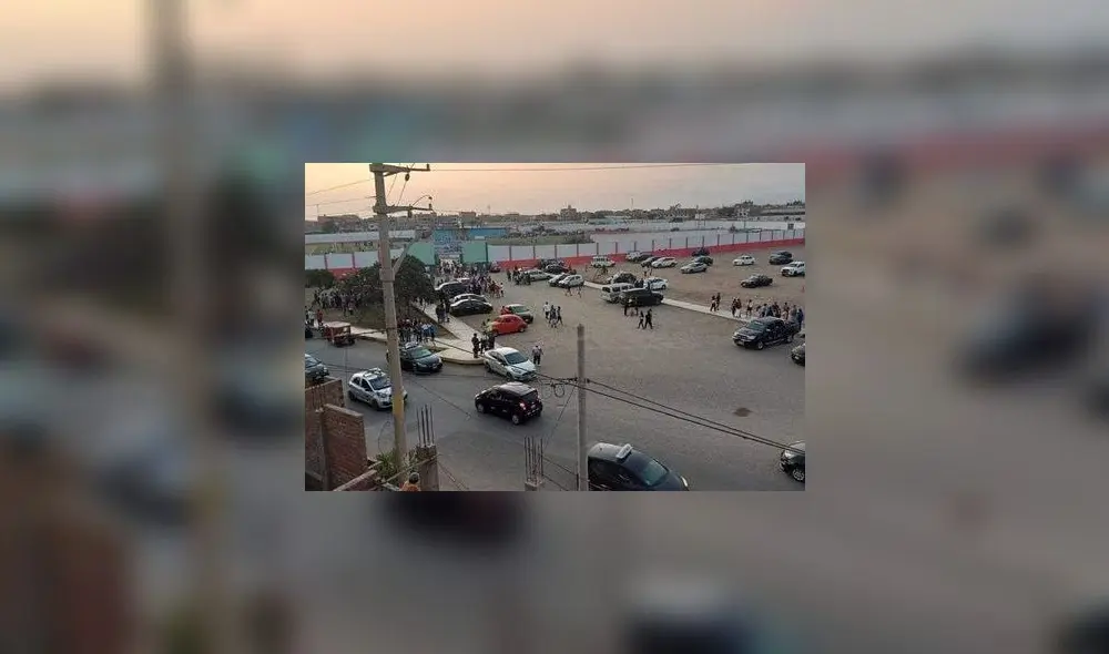 En el estadio se jugó semifinal de la Copa Perú. Foto: Ventana Informativa
