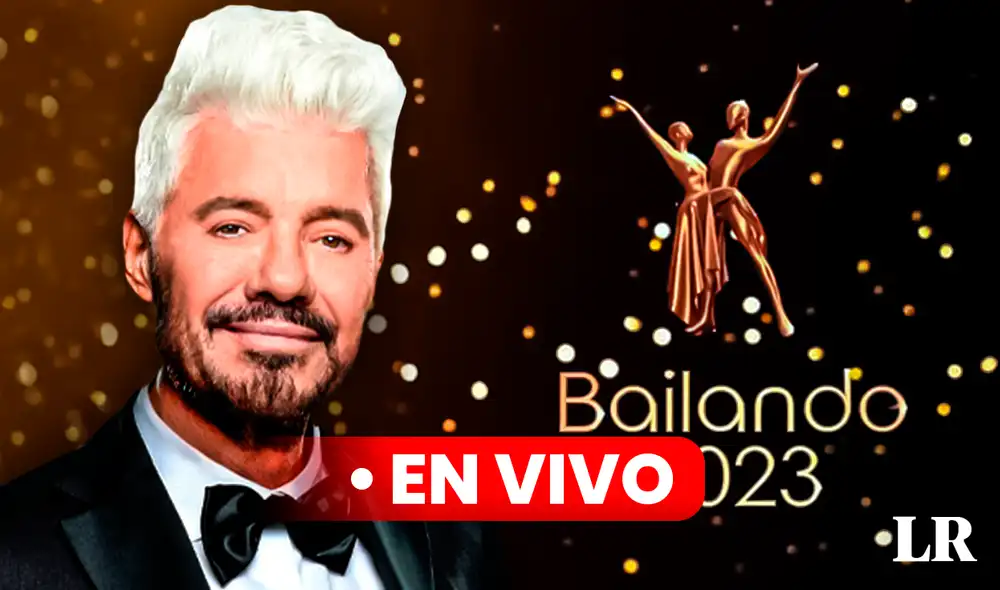 'Bailando 2023' con Marcelo Tinelli. Foto: composición de Álvaro Lozano/La República