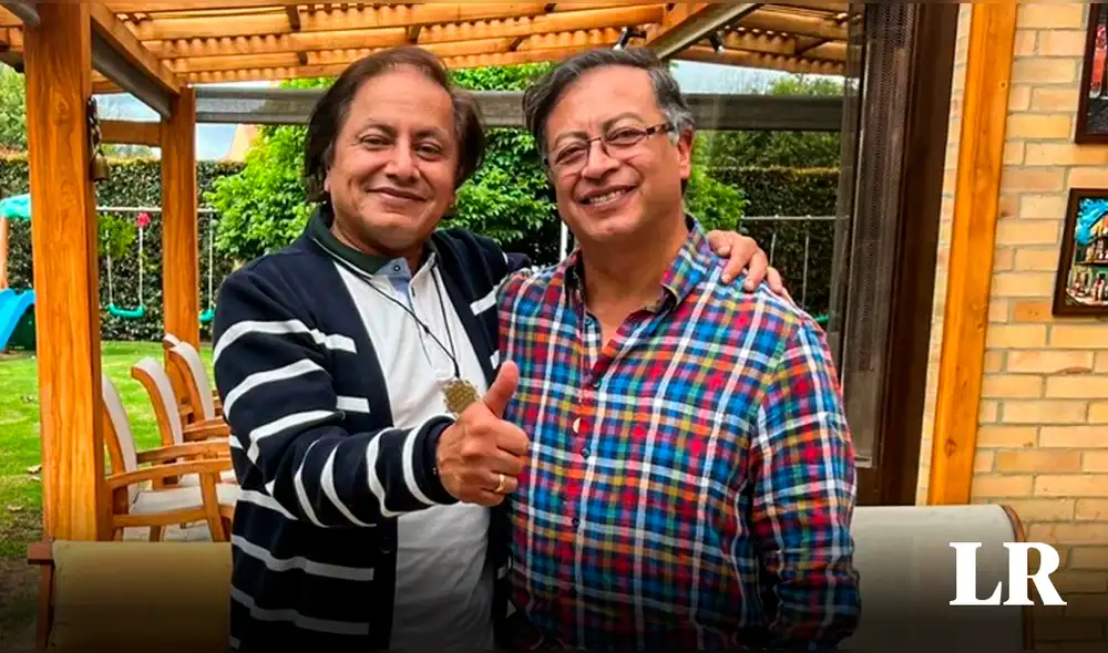 Para Juan Fernando, Gustavo Petro es un genio y tiene gran capacidad. Foto: composición LR