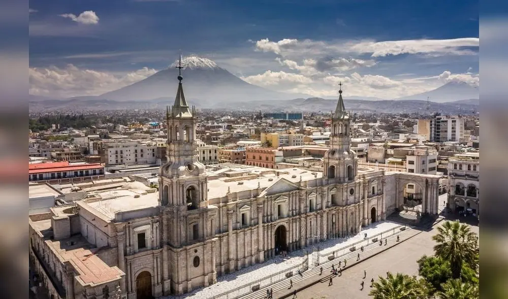 El Centro Histórico de Arequipa ha obtenido la prestigiosa Jerarquía 4, otorgada por el Ministerio de Comercio Exterior y Turismo. Foto: Andina El Centro Histórico de Arequipa ha obtenido la prestigiosa Jerarquía 4, otorgada por el Ministerio de Comercio Exterior y Turismo. Foto: Andina