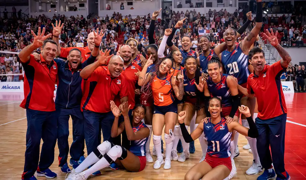 Este es el cuarto título del Campeonato Norceca que obtiene la República Dominicana. Foto: Norceca
