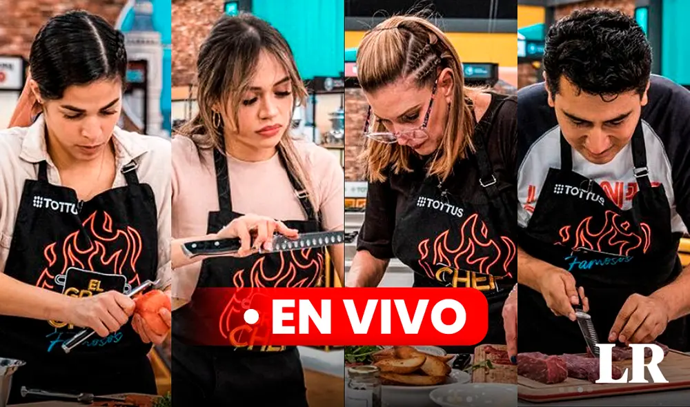 La disputa está entre Sirena Ortiz, Mayra Goñi, Leslie Stewart y Armando Machuca, ¿quién abandonará la competencia? Foto: Composición Fabrizio Oviedo / Instagram El gran chef famosos La disputa está entre Sirena Ortiz, Mayra Goñi, Leslie Stewart y Armando Machuca, ¿quién abandonará la competencia? Foto: Composición Fabrizio Oviedo / Instagram El gran chef famosos