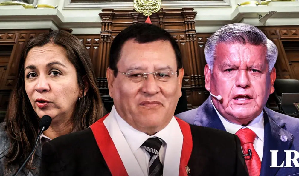 Las recientes designaciones en el Congreso ponen en el ojo de la tormenta al presidente del Congreso, Alejandro Soto. Foto: composición Fabrizio Oviedo.