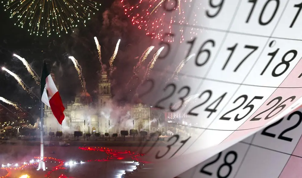 Descubre cuáles son los feriados y puentes de septiembre 2023 en México. Foto: composición LR/AFP