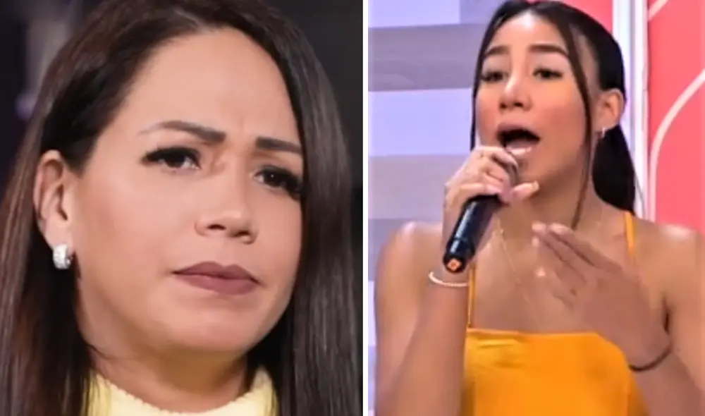 Melissa Klug ha recalcado, en más de una oportunidad, que no ve con buenos ojos al novio de su hija, Bryan Torres, por sus relaciones pasadas. Foto: composición LR/YouTube/América TV