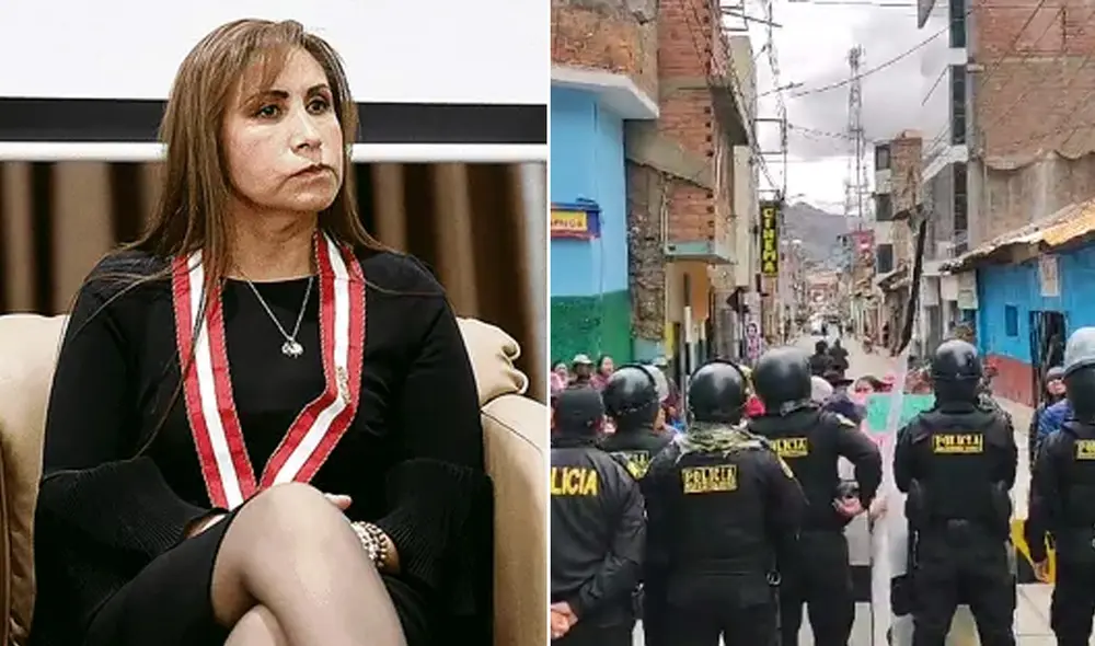 Ciudadanos de Huancavelica recibieron con una bandera de luto a la titular del Ministerio Público. Foto: composición LR – Video: Twitter de Wilber Huacasi Ciudadanos de Huancavelica recibieron con una bandera de luto a la titular del Ministerio Público. Foto: composición LR – Video: Twitter de Wilber Huacasi