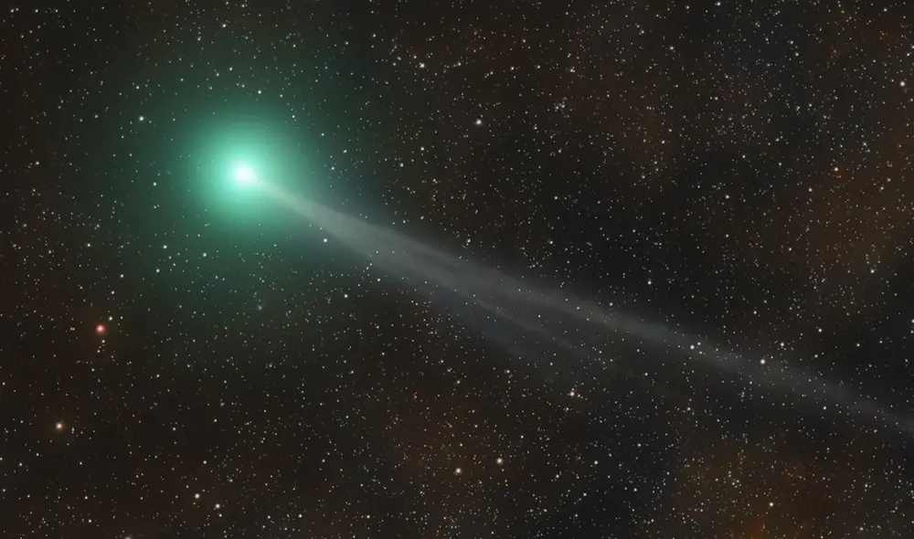 El cometa Nishimura (C/2023 P1) fue descubierto por el astrónomo japonés Hideo Nishimura. Foto: referencial/BBC Sky at Night Magazine