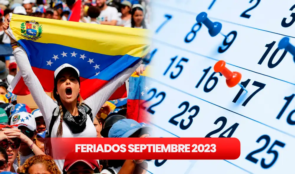 Conoce los feriados no laborables de septiembre 2023 en Venezuela. Foto: composición LR/ISM/Euronews