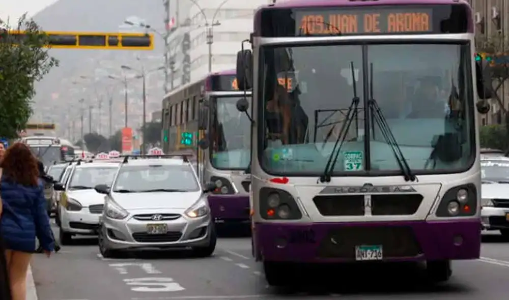 Corredor morado. Foto: La República