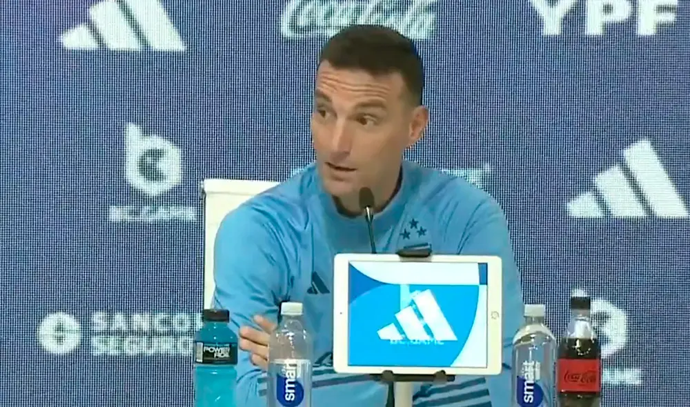 El entrenador de la Albiceleste declaró en la previa del Argentina vs. Ecuador. Foto: captura/TyC Sports