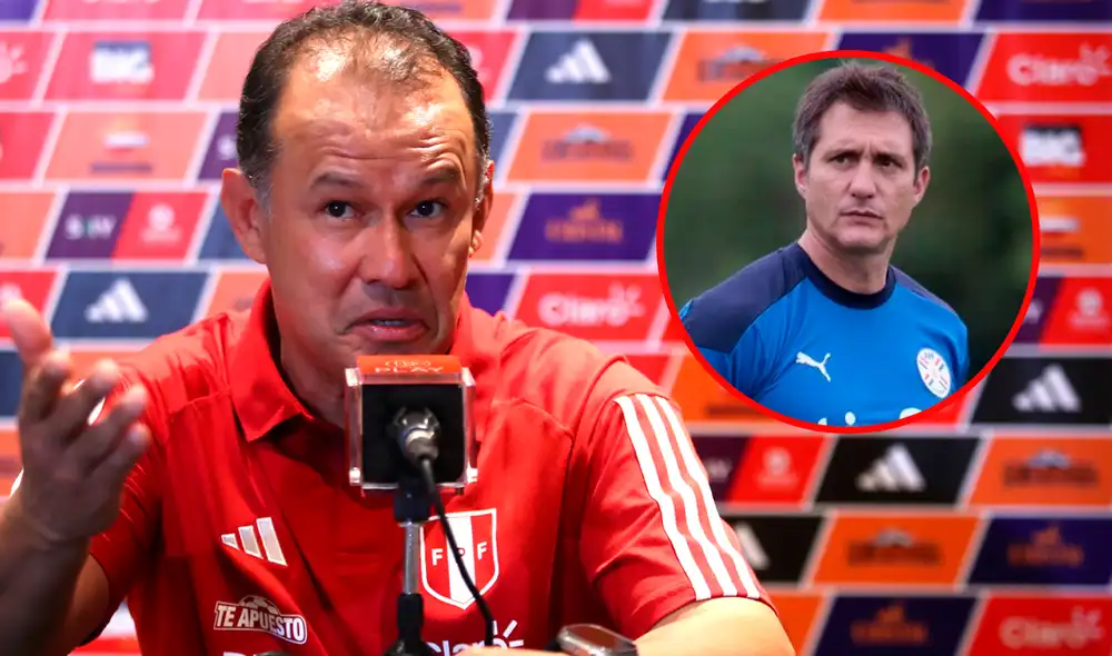 Juan Reynoso y Guillermo Barros Schelotto se enfrentarán por primera vez a nivel de selecciones. Foto: composición LR/FPF/Selección paraguaya Juan Reynoso y Guillermo Barros Schelotto se enfrentarán por primera vez a nivel de selecciones. Foto: composición LR/FPF/Selección paraguaya