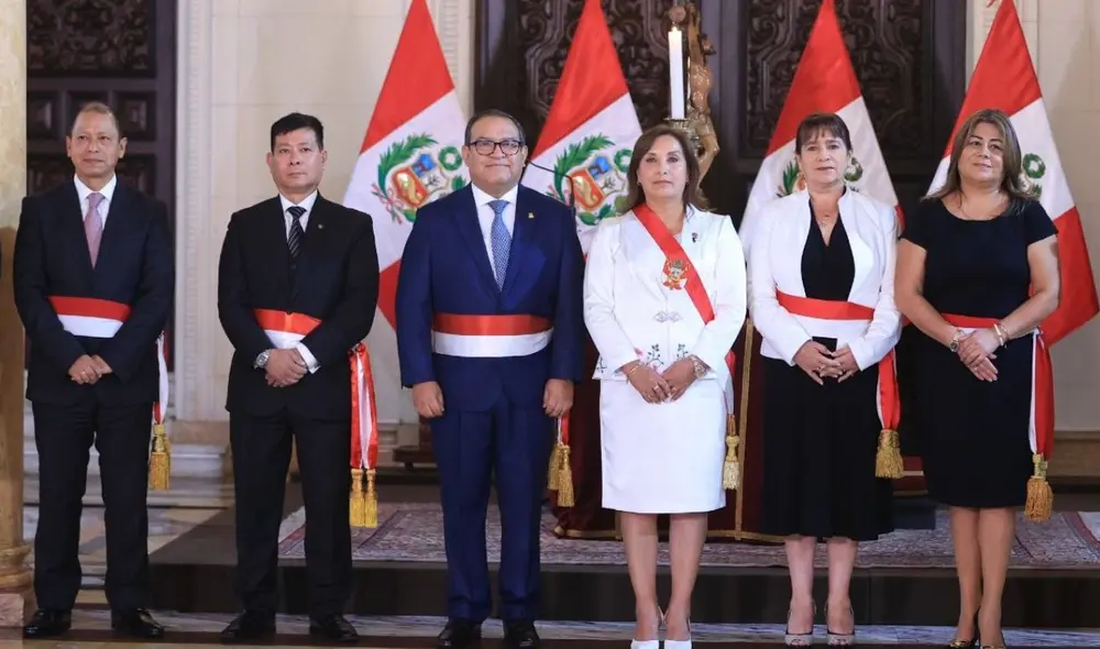 Estos son los nuevos titulares de los principales Ministerios del Congreso. Foto: Gobierno del Perú Estos son los nuevos titulares de los principales Ministerios del Congreso. Foto: Gobierno del Perú