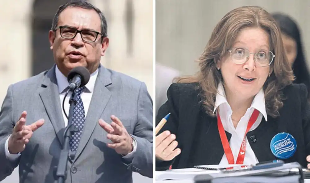 En reemplazo de Magnet Márquez, fue nombrada una exintegrante del equipo técnico de Keiko Fujimori durante la segunda vuelta electoral del 2021. Foto: composición LR – Video: Canal N En reemplazo de Magnet Márquez, fue nombrada una exintegrante del equipo técnico de Keiko Fujimori durante la segunda vuelta electoral del 2021. Foto: composición LR – Video: Canal N