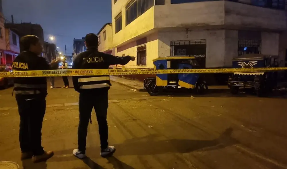 Lugar del siniestro en San Martín de Porres. Foto: La República