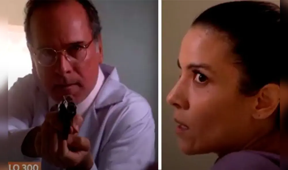 Claudia Llanos ocasionó el accidente que sufrió Charo en 'Al fondo hay sitio'. Foto: Captura América TV