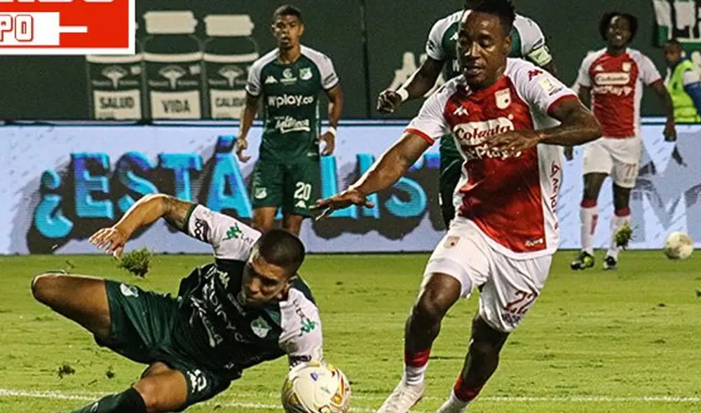 Deportivo Cali y Santa Fe no lograron sumar de a tres en la Liga BetPlay. Foto: Santa Fe Deportivo Cali y Santa Fe no lograron sumar de a tres en la Liga BetPlay. Foto: Santa Fe