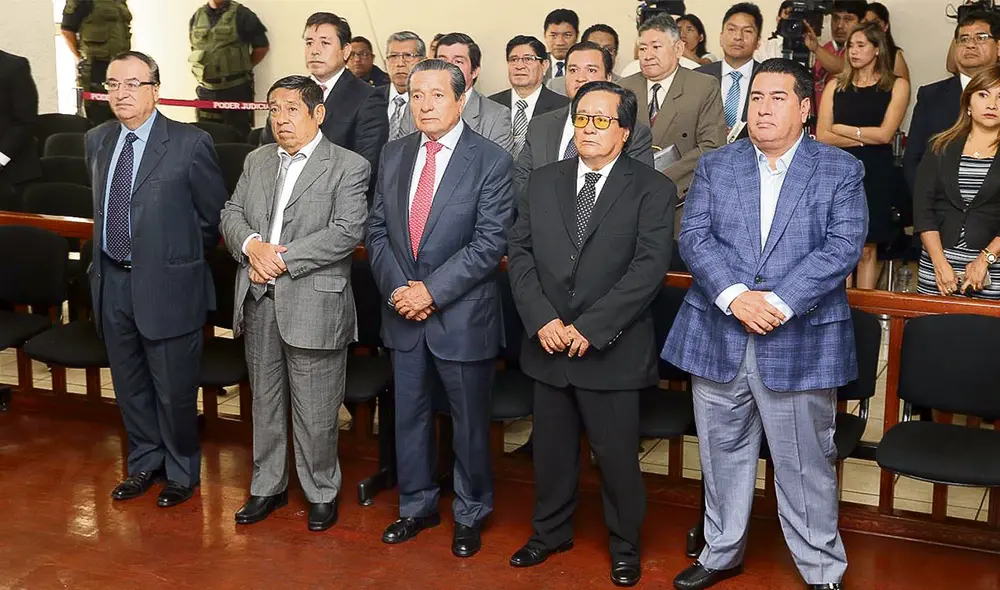 El dato. De izquierda a derecha, a partir del segundo personaje: Fortunato Wilmer, Santos Orlando y Segundo Manuel Sánchez Paredes. El cuarto es Fidel Sánchez Alayo, hijo de Segundo Manuel. Foto: El dato. De izquierda a derecha, a partir del segundo personaje: Fortunato Wilmer, Santos Orlando y Segundo Manuel Sánchez Paredes. El cuarto es Fidel Sánchez Alayo, hijo de Segundo Manuel. Foto: