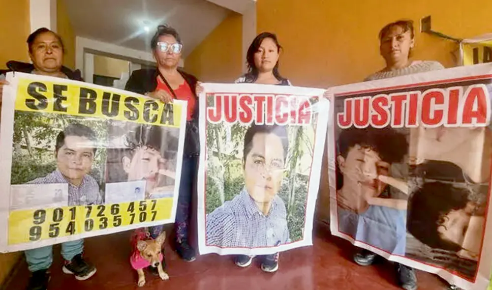 Justicia. Eso lo que exigen los familiares de las cuatro personas desaparecidas en abril. Foto: Erwin Valenzuela/La República
