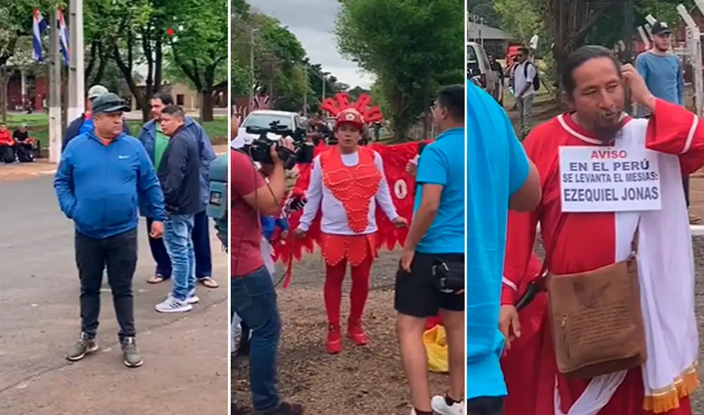Previo al partido de Perú y Paraguay los incondicionales hinchas de la selección acapararon miradas en las redes. Foto: composición LR/TikTok/@nanitonieves Previo al partido de Perú y Paraguay los incondicionales hinchas de la selección acapararon miradas en las redes. Foto: composición LR/TikTok/@nanitonieves