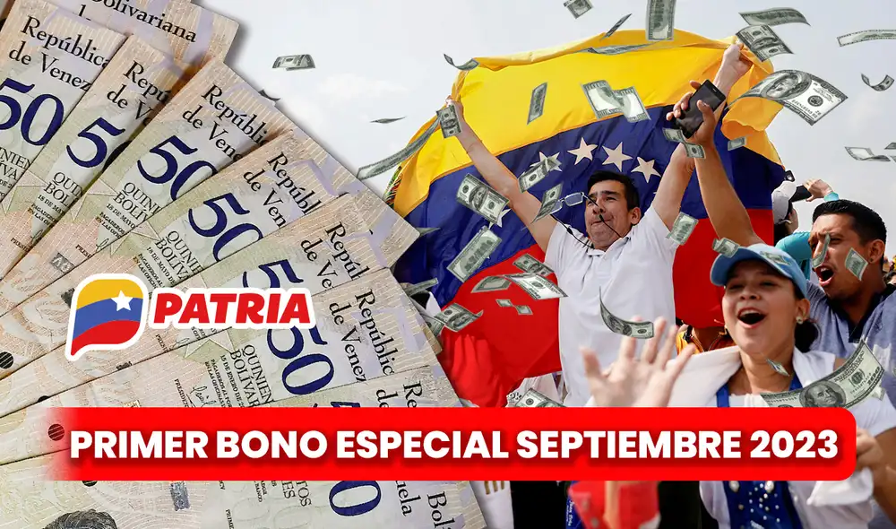 Consulta AQUÍ los pasos a seguir para que recibas el Primer Bono Especial de septiembre 2023. Foto: composición LR/AFP/Reuters/Patria Consulta AQUÍ los pasos a seguir para que recibas el Primer Bono Especial de septiembre 2023. Foto: composición LR/AFP/Reuters/Patria