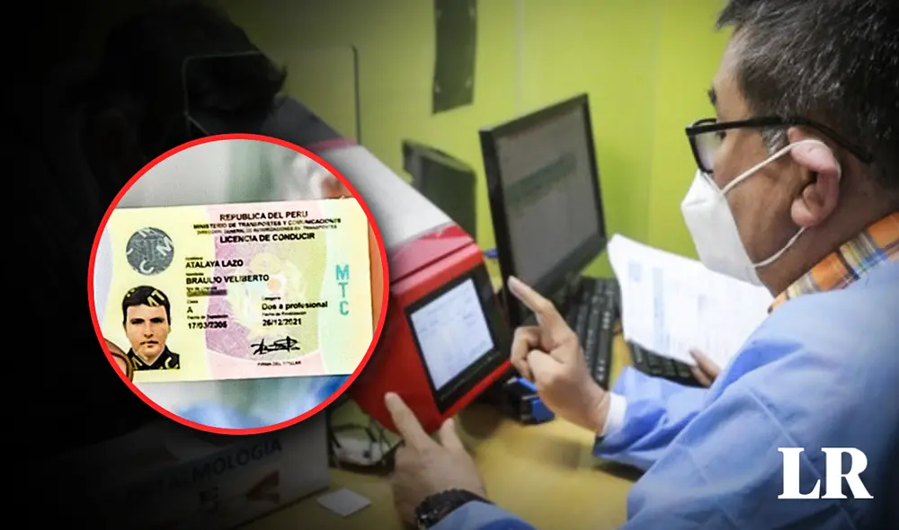 Inicia tu trámite para sacar una licencia de conducir realizando una prueba médica. Foto: composición LR/ Andina Inicia tu trámite para sacar una licencia de conducir realizando una prueba médica. Foto: composición LR/ Andina