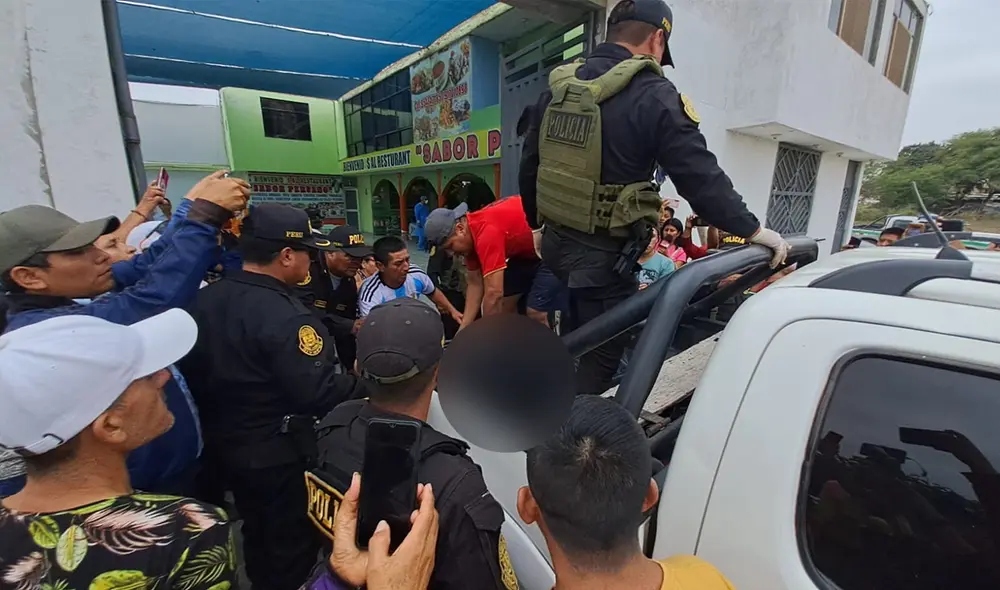 Policía está investigando el crimen. Foto: Emmanuel Moreno/LR Policía está investigando el crimen. Foto: Emmanuel Moreno/LR