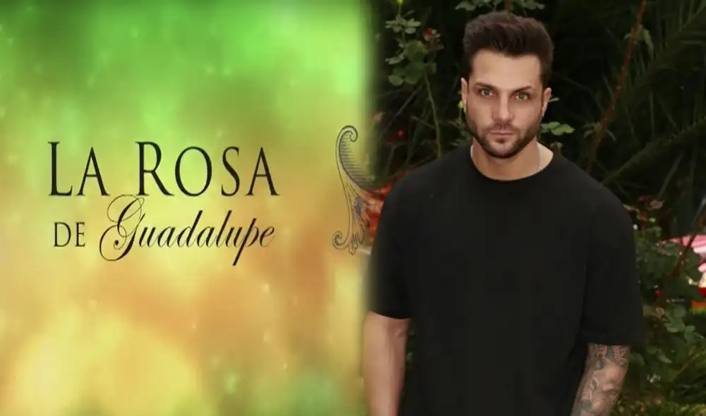 Nicola es nombrado en 'La rosa de Guadalupe'. Foto Composición LR/Instagram/captura de 'La rosa de Guadalupe