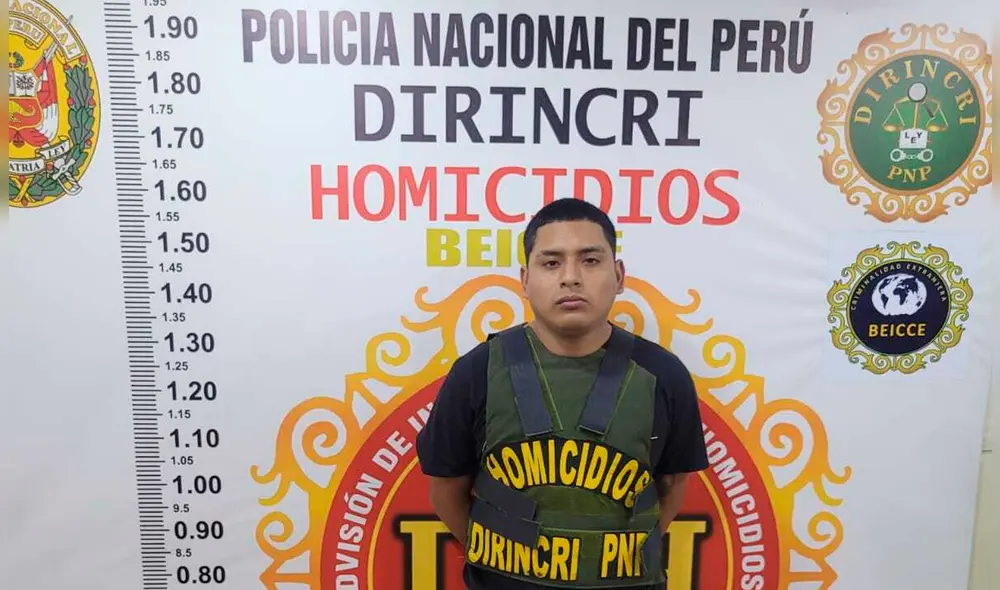 Jhonny Quispe deberá enfrentar a la justicia. Foto: PNP Jhonny Quispe deberá enfrentar a la justicia. Foto: PNP