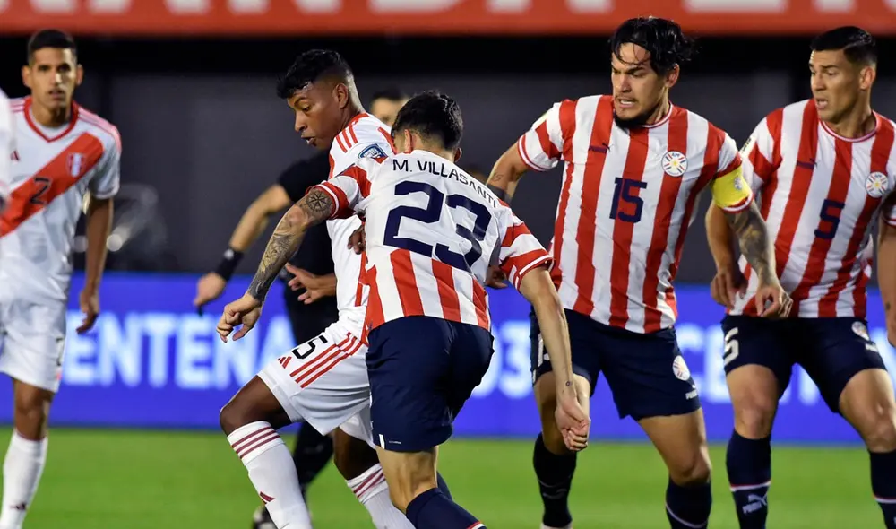 La selección peruana enfrentó a la Albirroja en Ciudad del Este por las Eliminatorias. Foto: Agencias La selección peruana enfrentó a la Albirroja en Ciudad del Este por las Eliminatorias. Foto: Agencias
