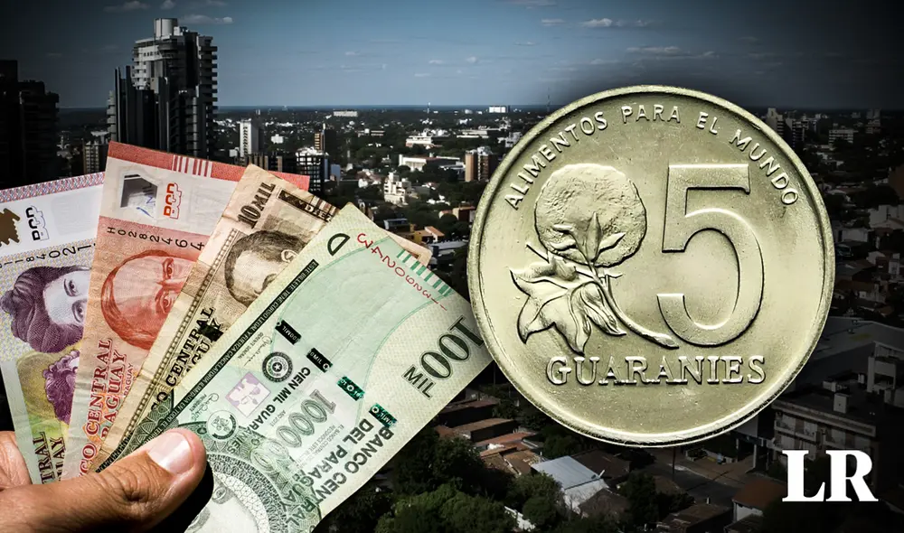 El guaraní es catalogada como una de las monedas más estables en Latinoamérica. Foto: composición de Fabrizio Oviedo/La República/Numista El guaraní es catalogada como una de las monedas más estables en Latinoamérica. Foto: composición de Fabrizio Oviedo/La República/Numista