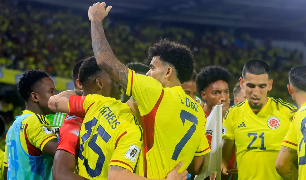 Colombia empezó con el pie derecho las eliminatorias tras este triunfo sobre Venezuela. Foto: EFE