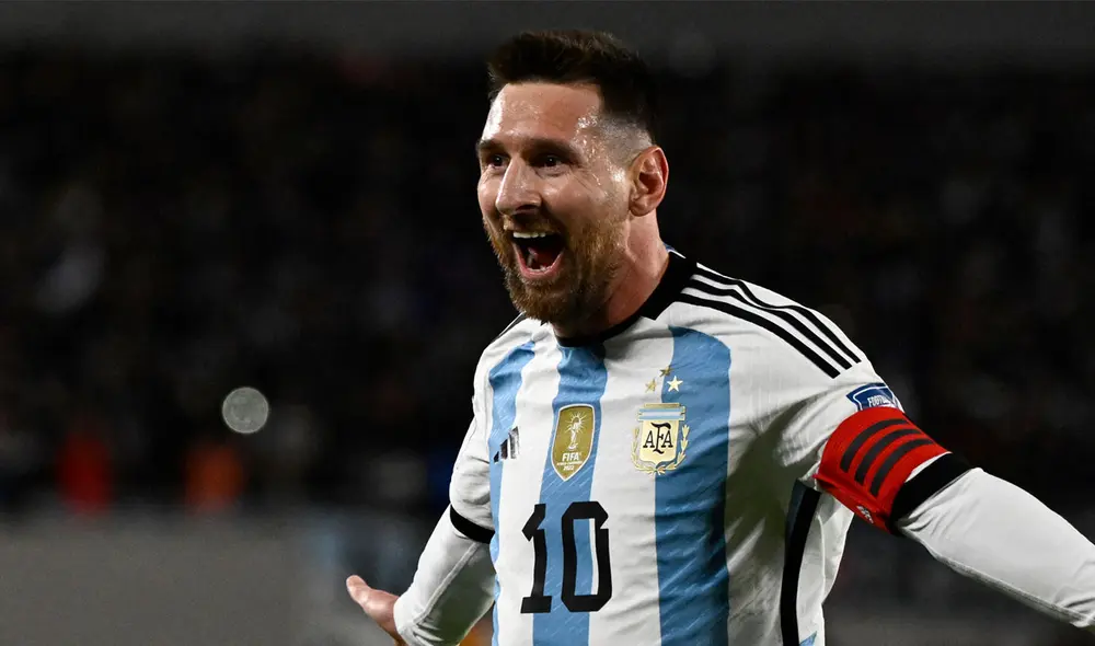 Lionel Messi le dio el triunfo a Argentina con un golazo de tiro libre en el Mas Monumental. Foto: AFP Lionel Messi le dio el triunfo a Argentina con un golazo de tiro libre en el Mas Monumental. Foto: AFP
