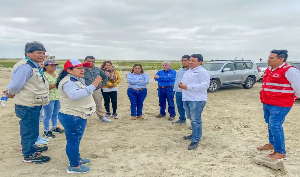 Busca rehabilitar esta importante vía colapsada tras las lluvias del ciclón Yaku. Foto: difusión