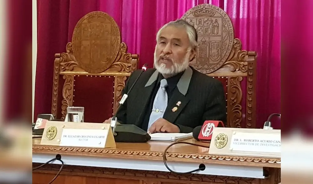 Anuncio. Rector de la Universidad San Antonio Abad confirmó inicio de investigación a tesis de presidente del Congreso.