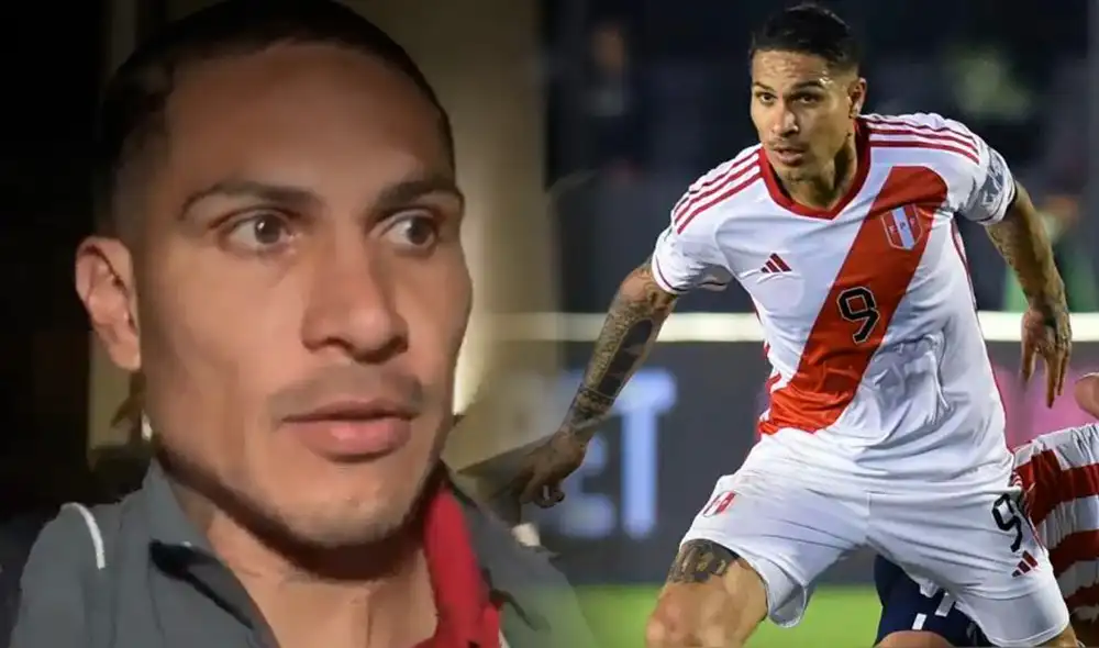 Paolo Guerrero jugó los 90 minutos en el partido ante Paraguay por las Eliminatorias. Foto: composición GLR