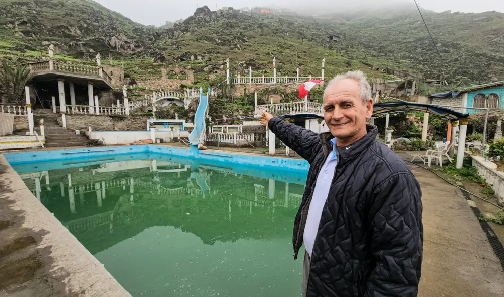 Dzevat Seferi, fundador de la Piscina Dzevataky, decidió venir al Perú por amor a su familia. Foto: Jessica Merino/La República