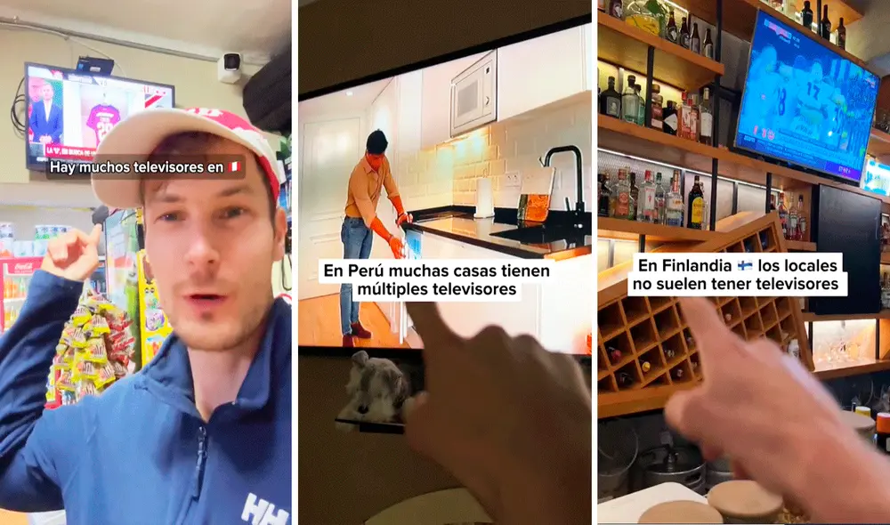 Usuarios en redes señalaron que es una costumbre de los países latinos. Foto: composición LR/TikTok/@Vvaltonen