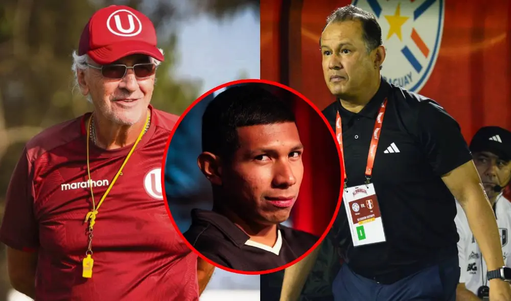 El entrenador de Universitario habló sobre la supuesta molestia de Flores. Foto: Universitario/EFE